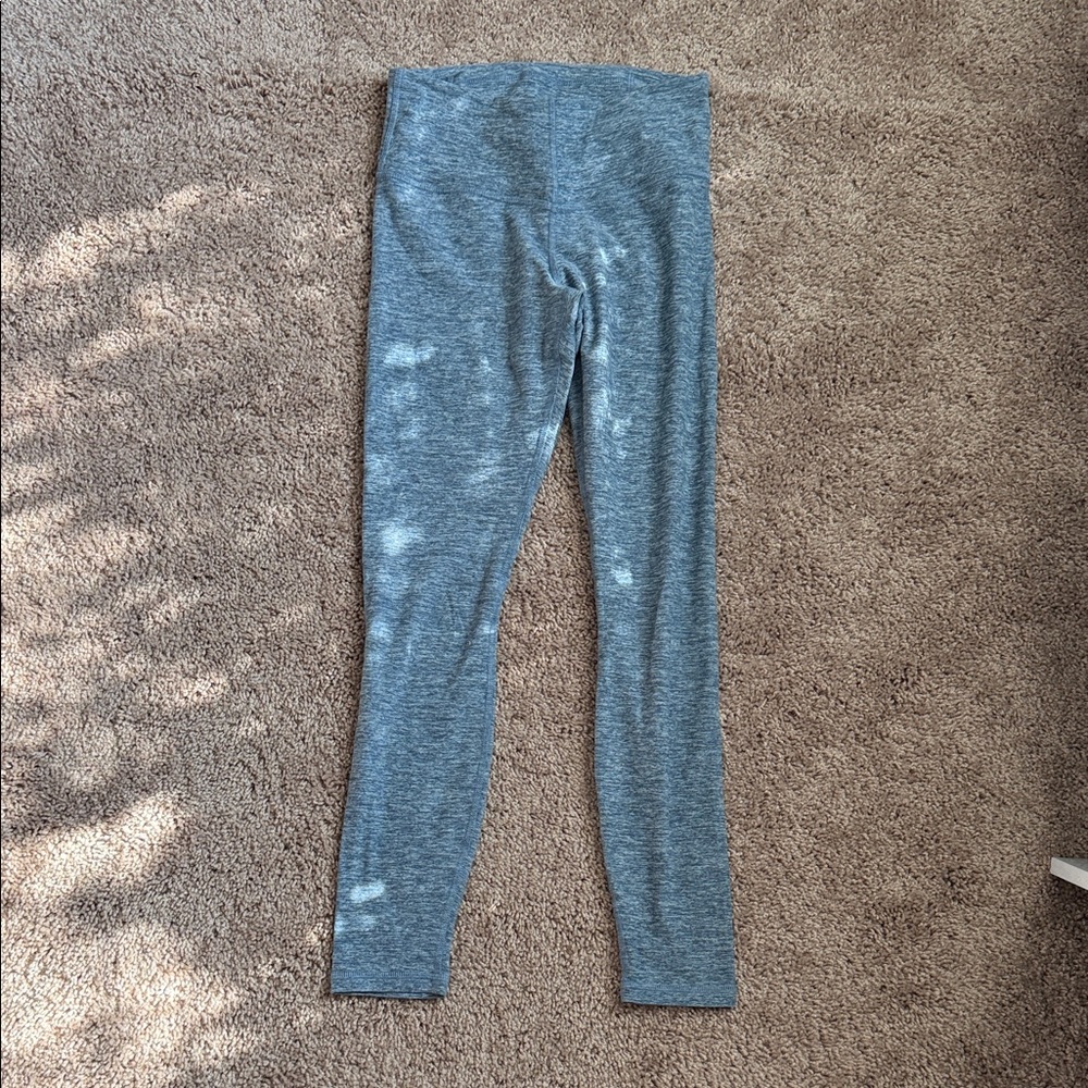 Fabletics HeatherFlex Leggings Light Blue Small
